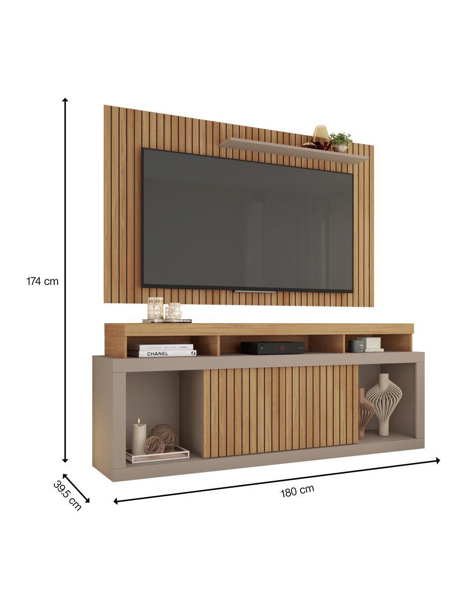 Mueble para tv armable Teresina de madera 2