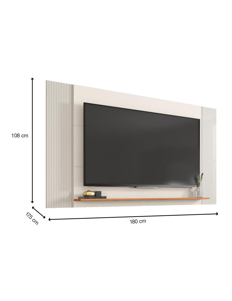 Mueble flotante para tv armable Cascavel de madera 2