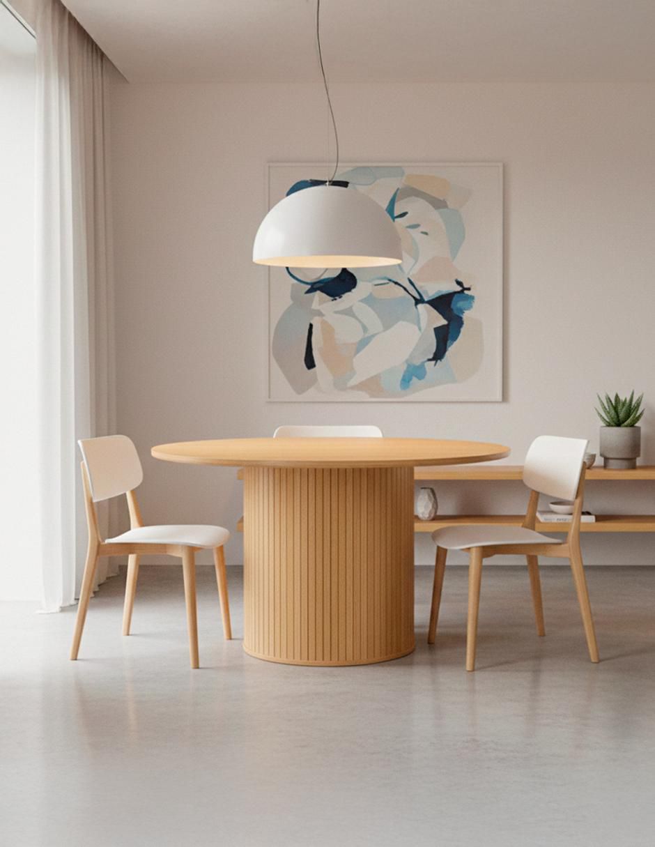 Mesa de comedor armable Rom de MDF 3
