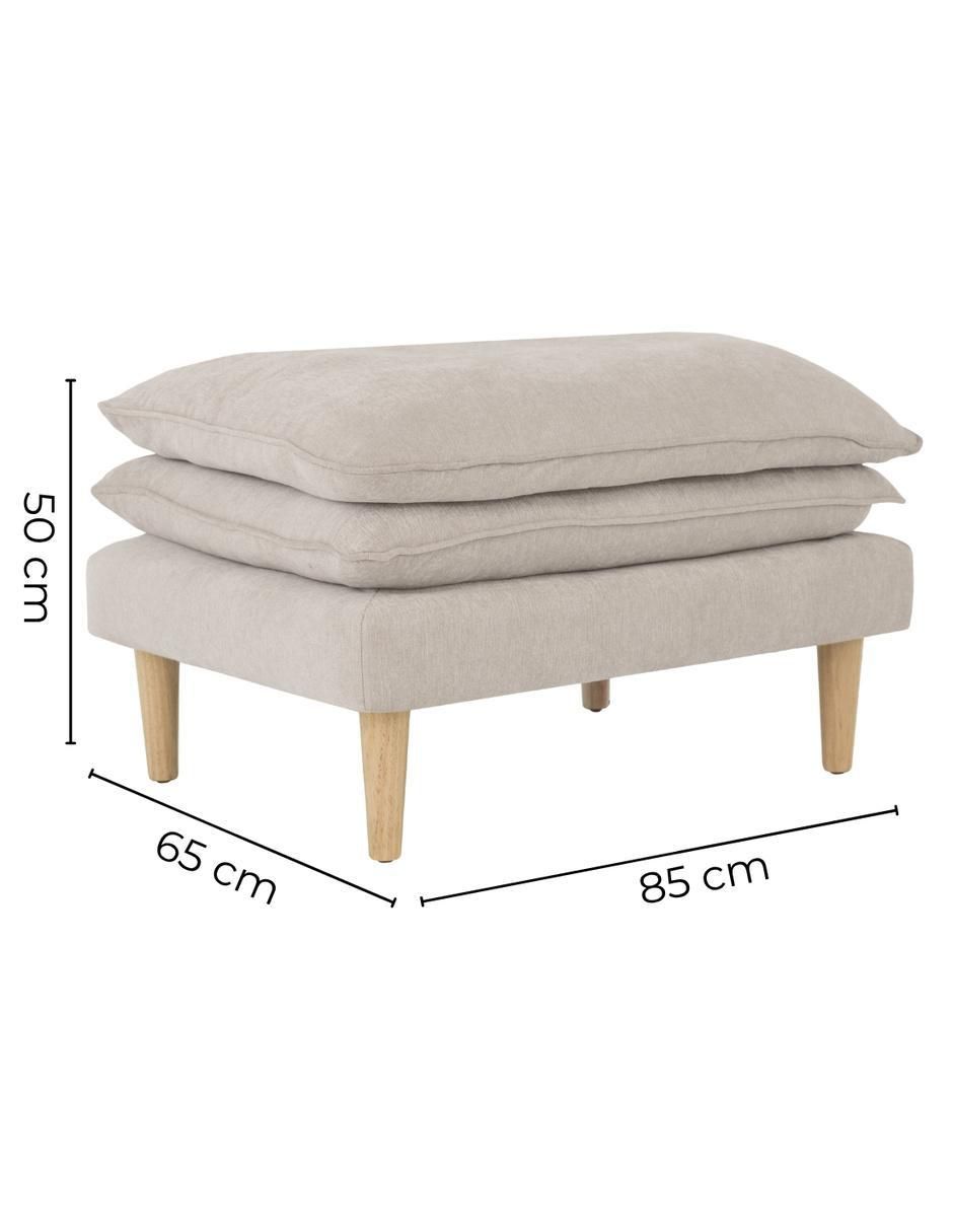 Taburete Eula de madera pino 5
