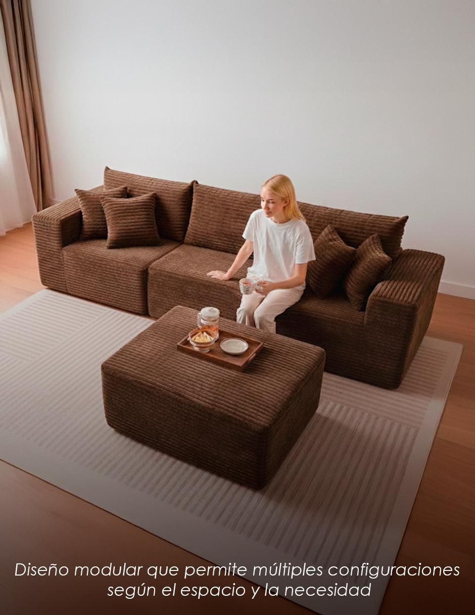 Sala modular Catania de chenille 6