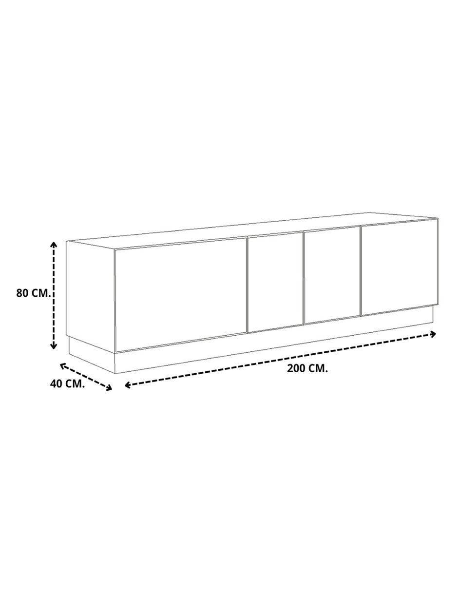 Mueble de tv armable 7