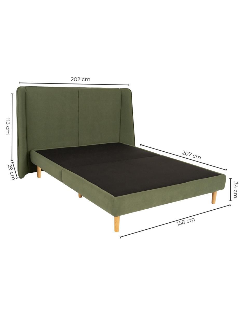 Cama Brent de madera pino QS 13