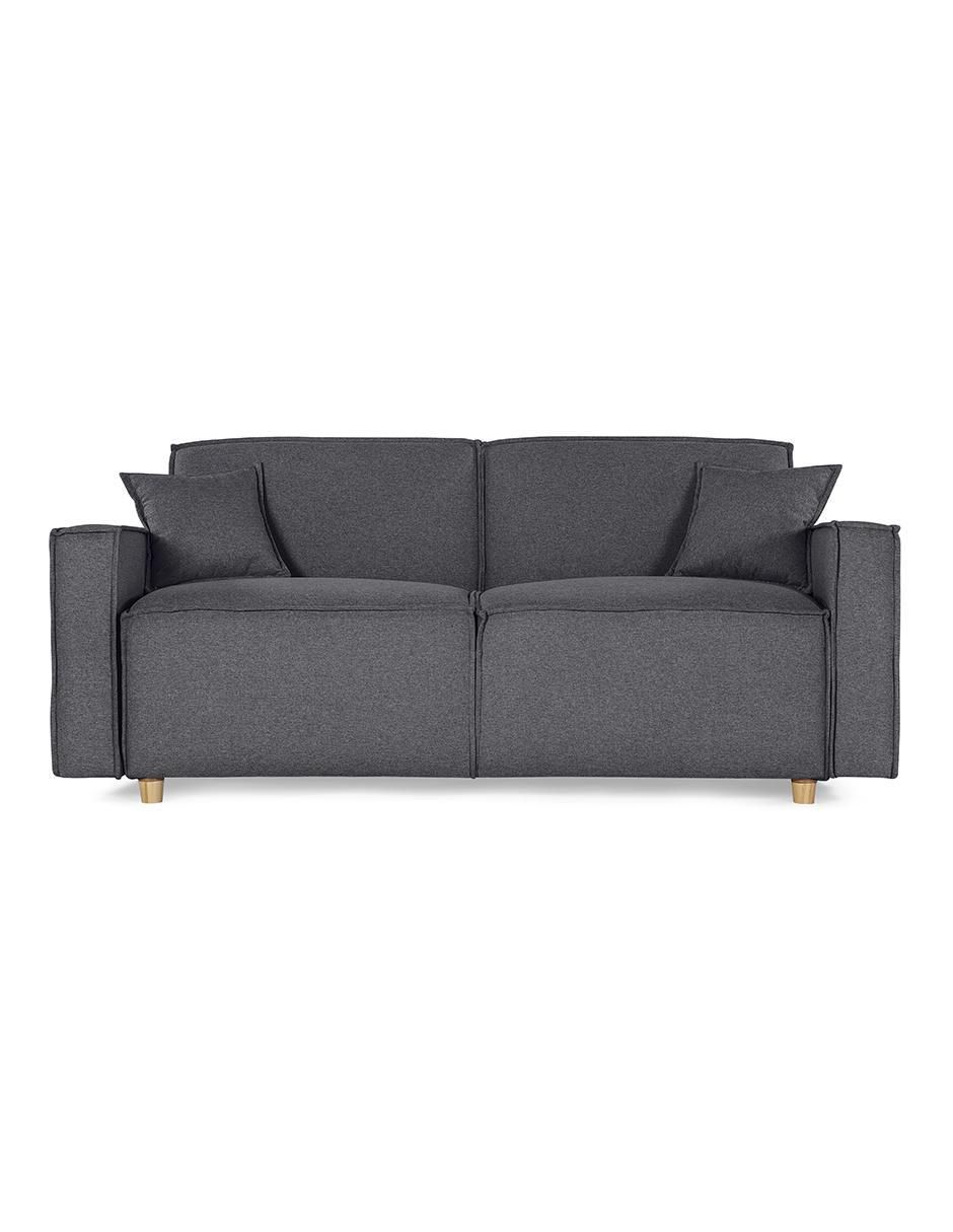 Sofá cama armable Abbot Memory Foam de lino Sofá cama armable Abbot Memory Foam de lino