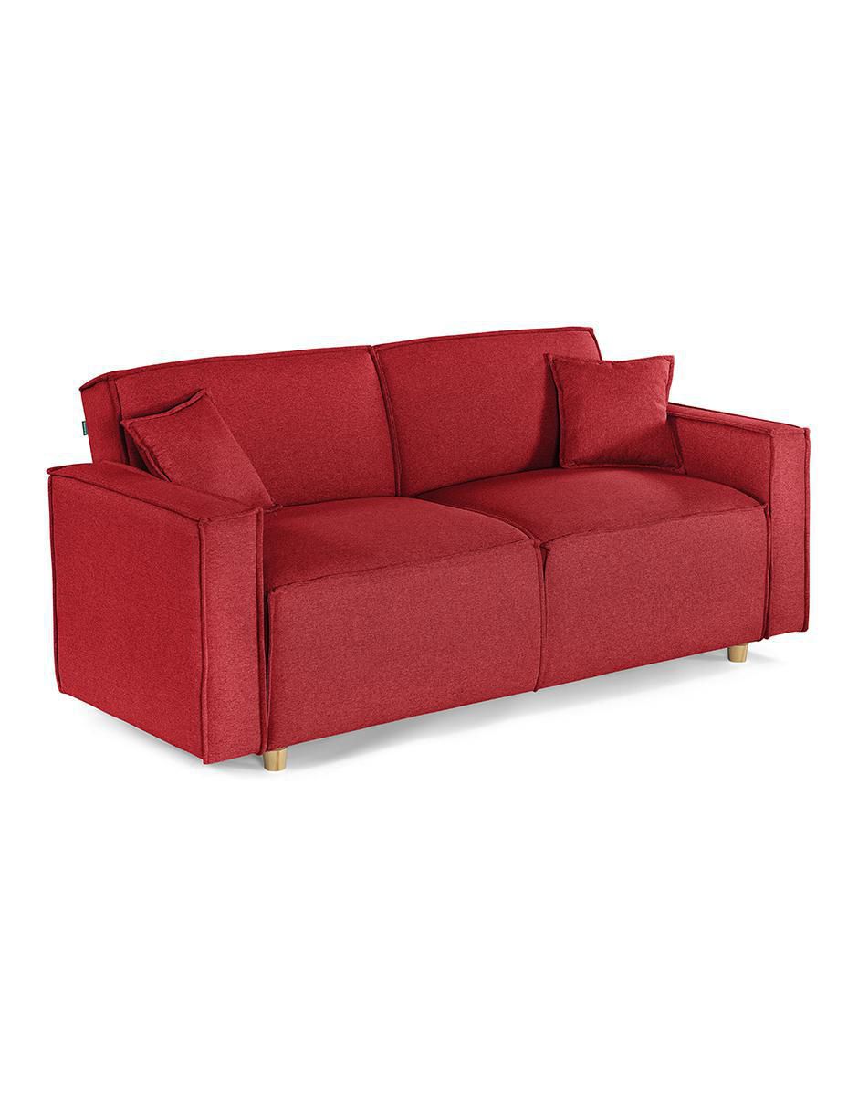Sofá cama armable Abbot Memory Foam de lino 2