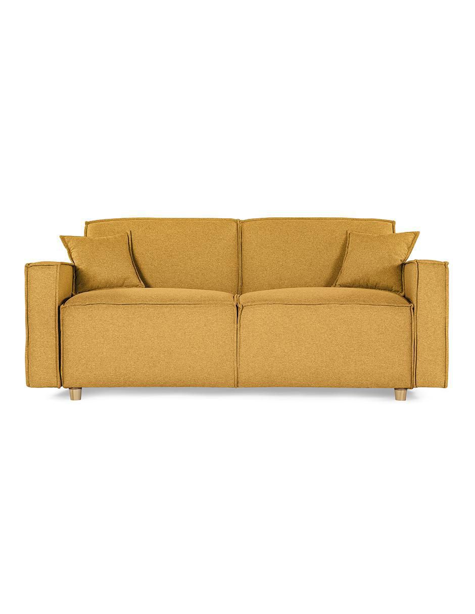 Sofá cama armable Abbot Memory Foam de lino
