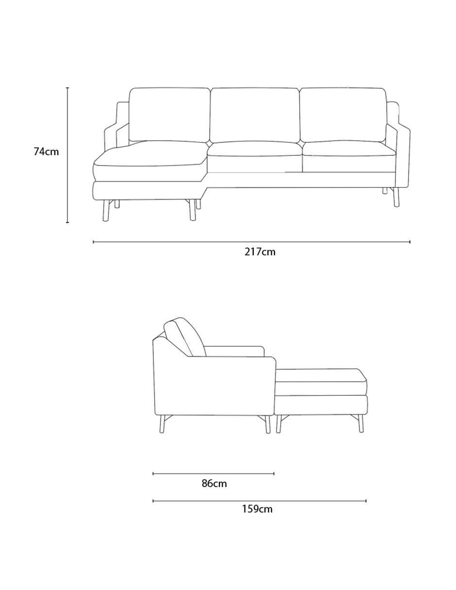 Sala modular bucarest mi sofa mx "de" tela
