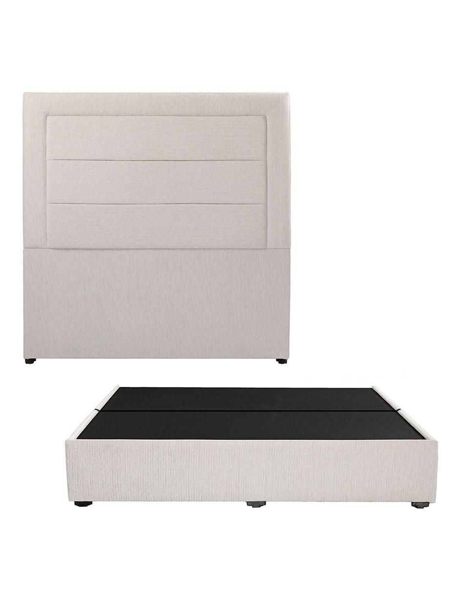 Cama Blend Base de madera pino