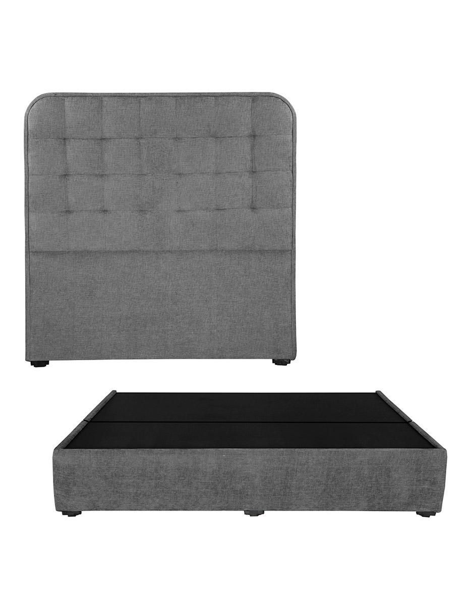 Cama Creta Base de madera pino