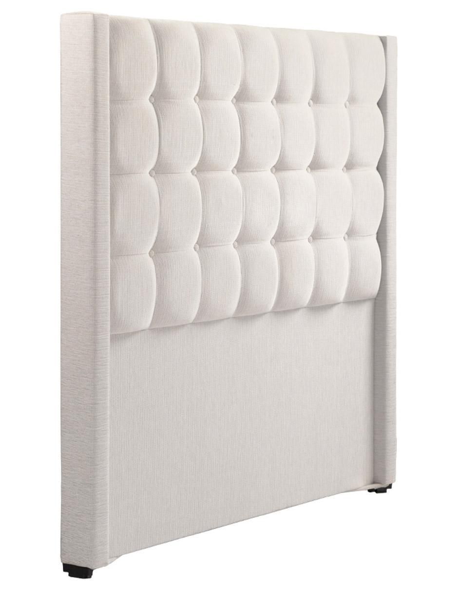 Cabecera Bruks de madera y tela 3