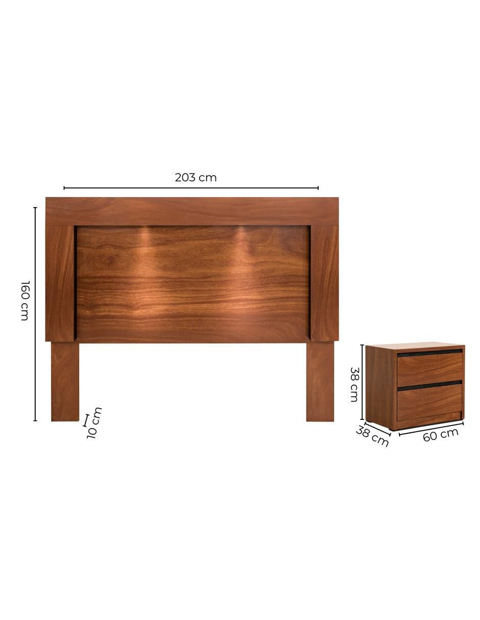 Set recámara Dargos de MDF 9