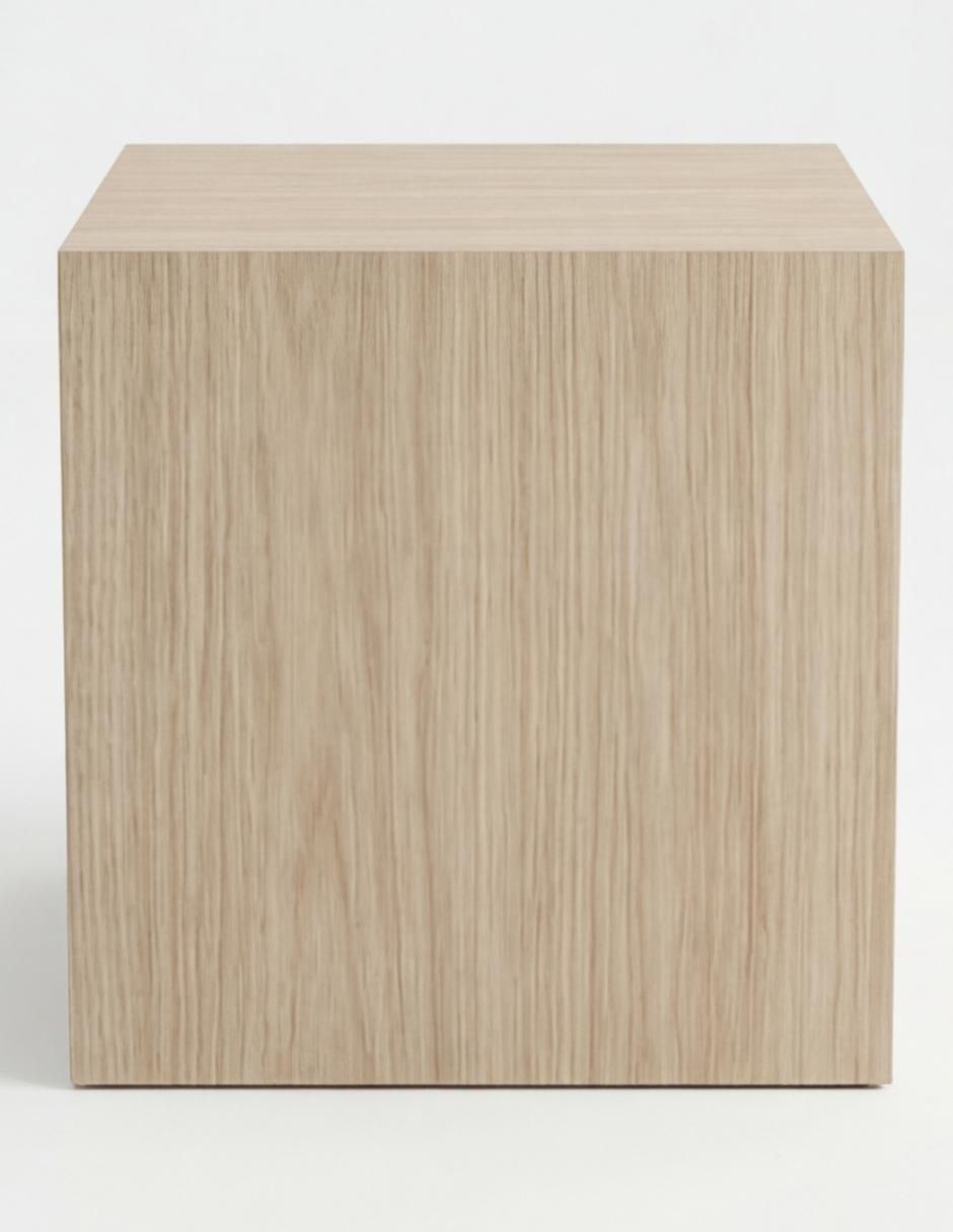Mesa lateral Japandi Minimalista 6