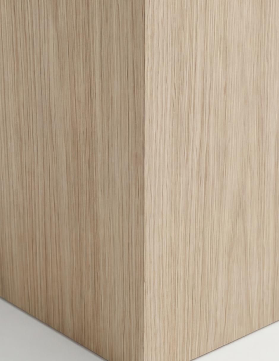 Mesa lateral Japandi Minimalista 7