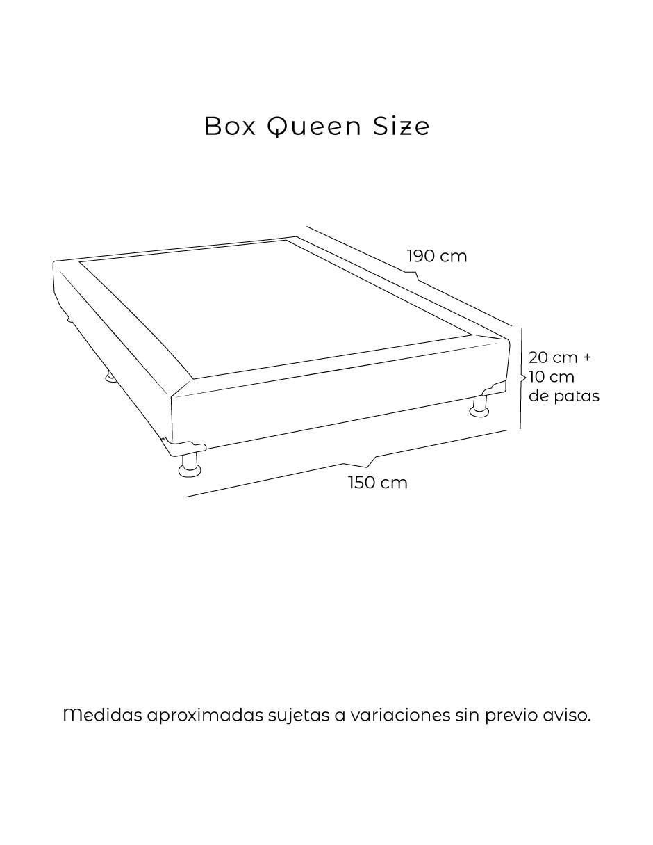 Base para cama armable Box de madera pino 5