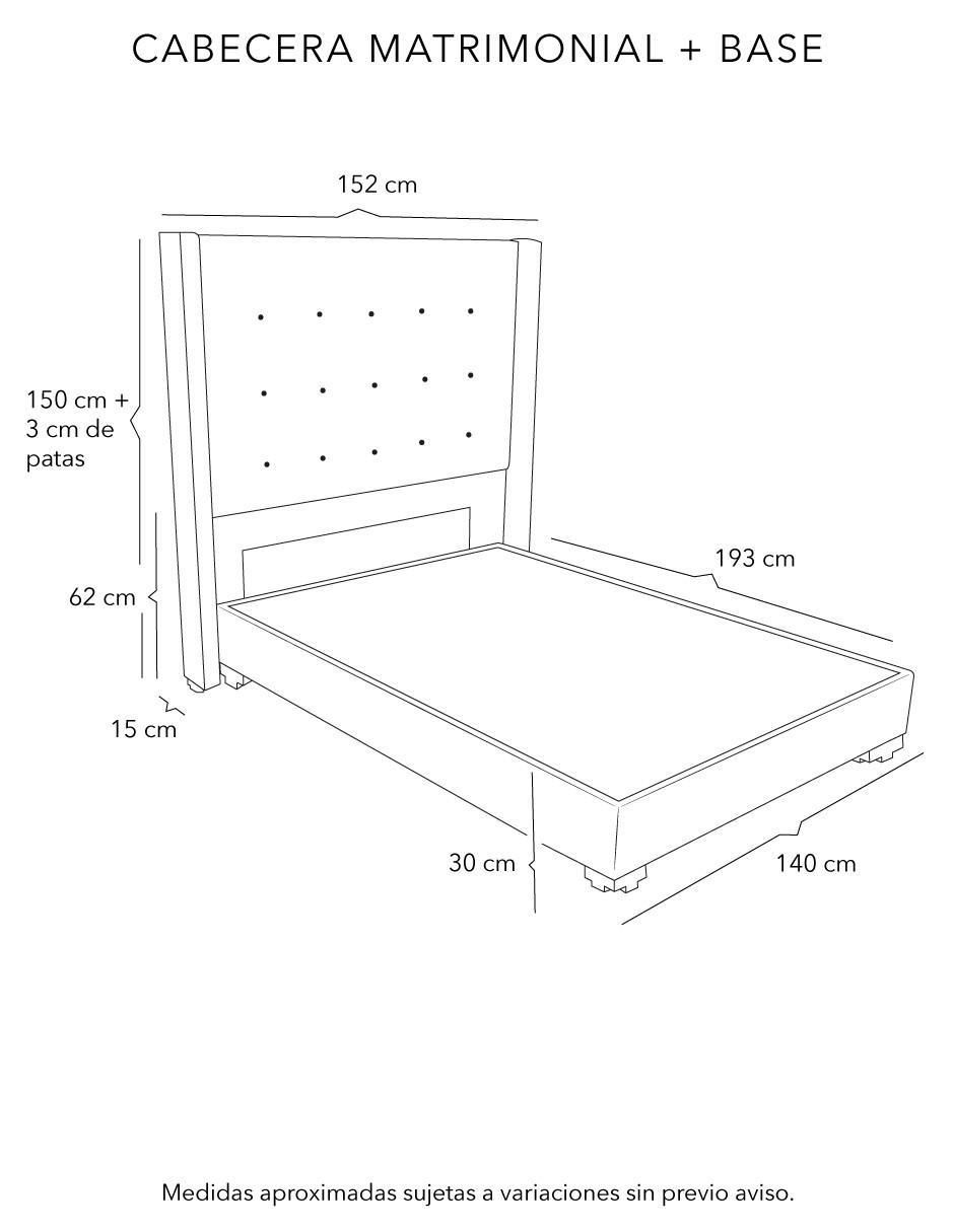 Cama Titán de madera pino