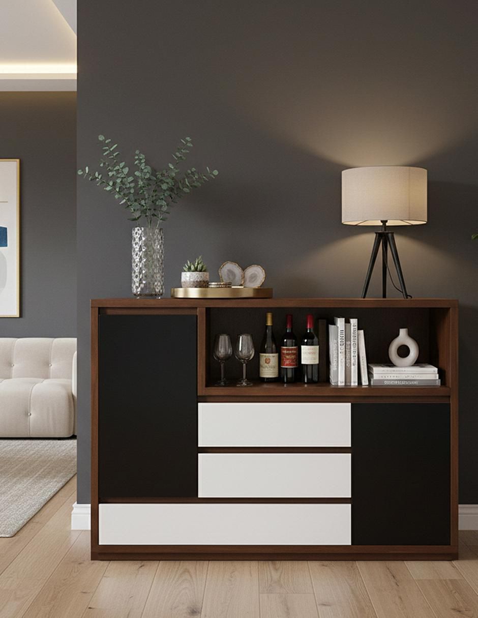 Credenza armable de melamina 4