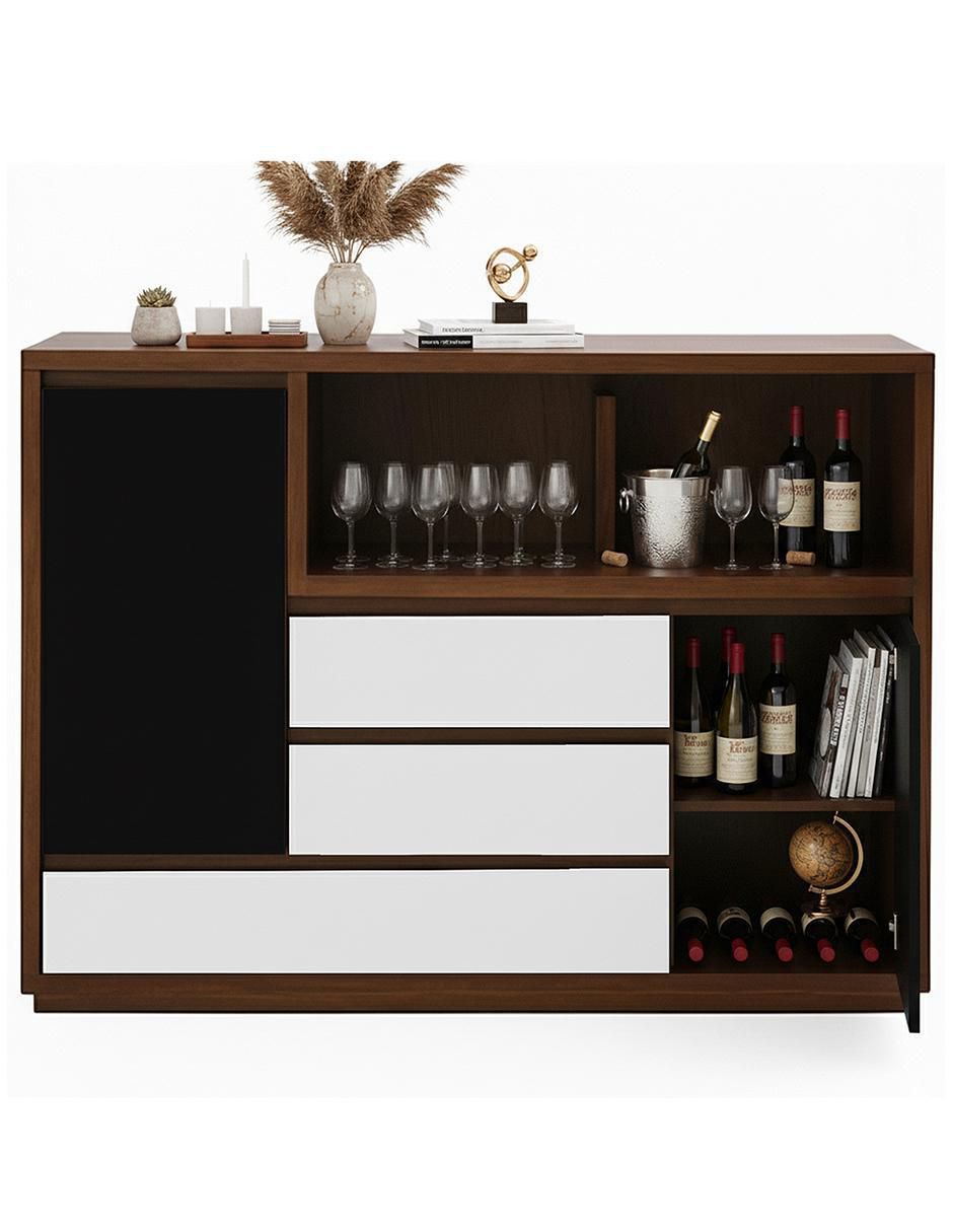 Credenza armable de melamina 5
