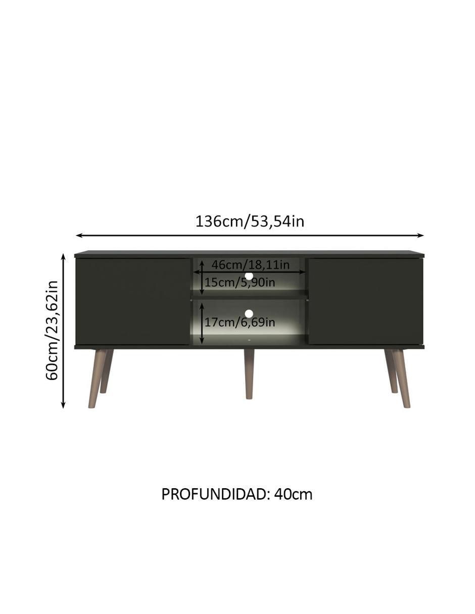 Mueble de tv armable 11