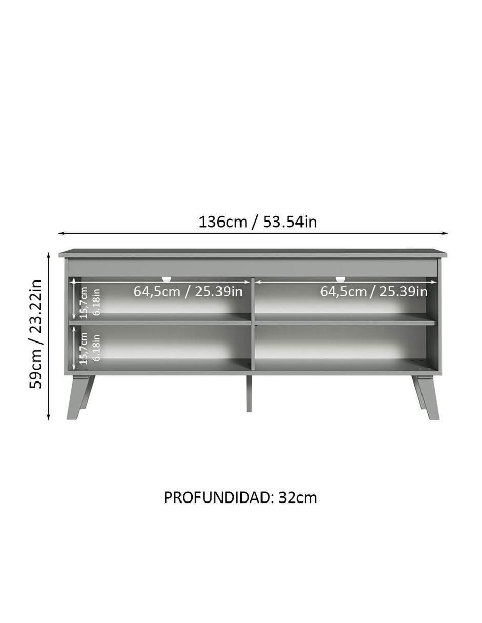 Mueble de tv armable 10