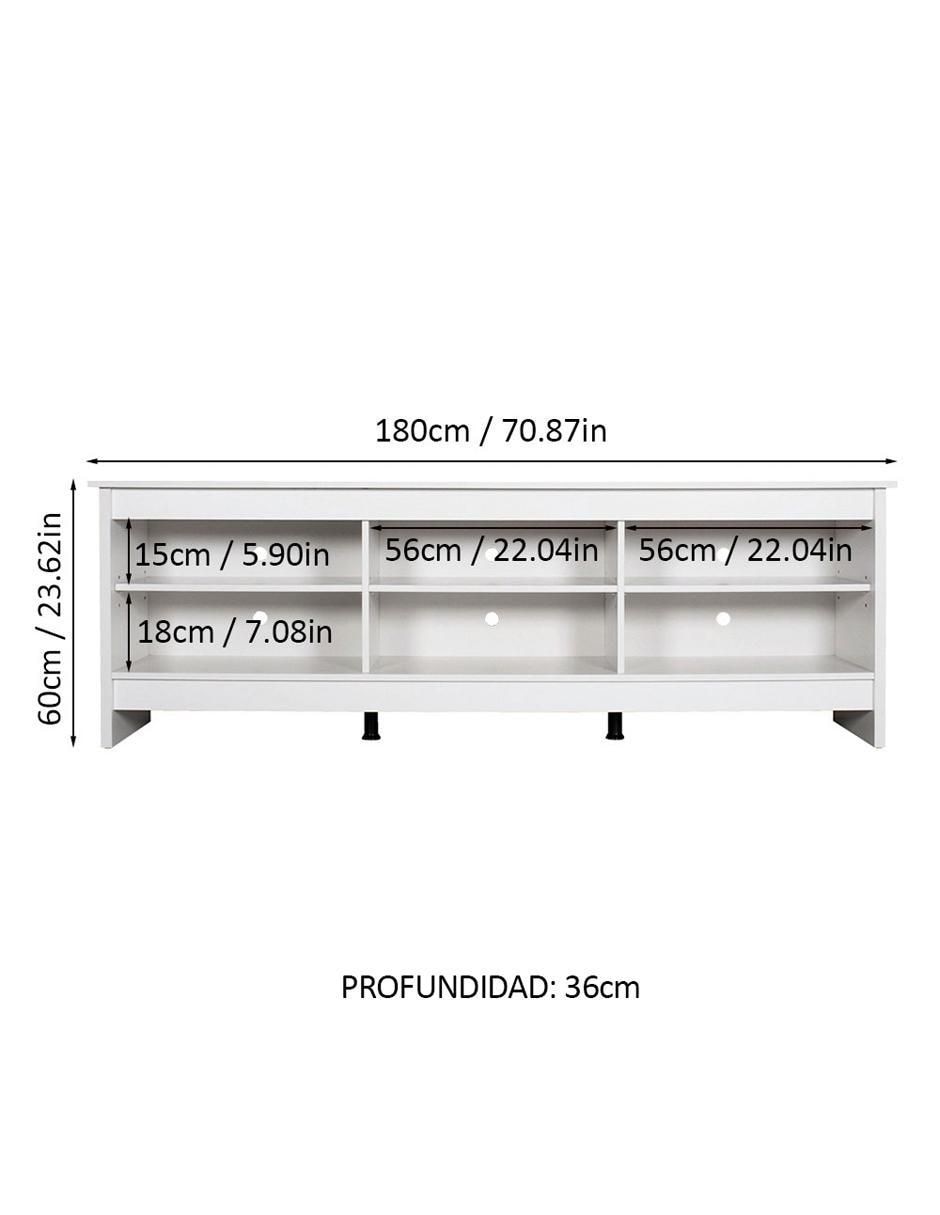 Mueble de tv armable 11