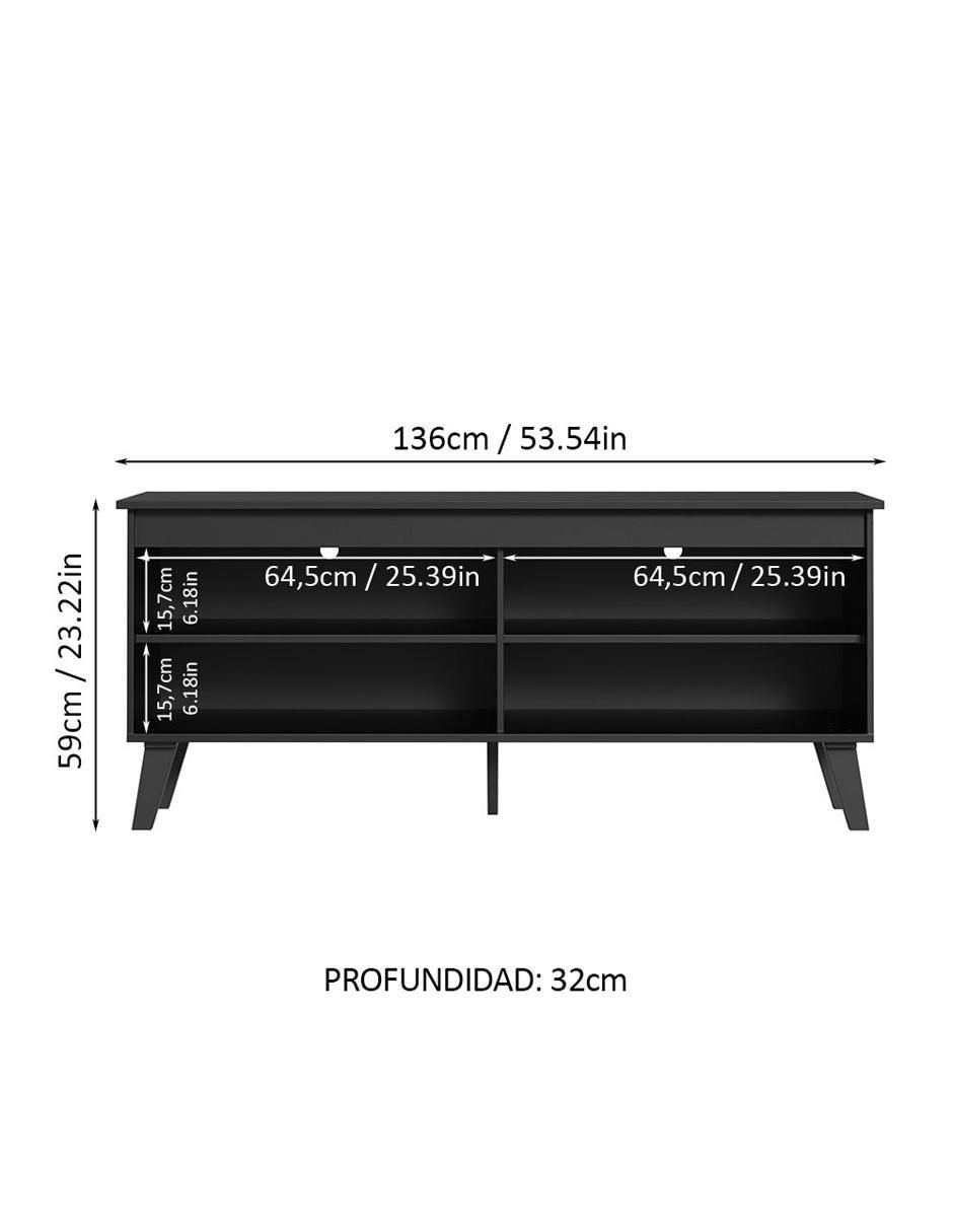 Mueble de tv armable de MDP 11