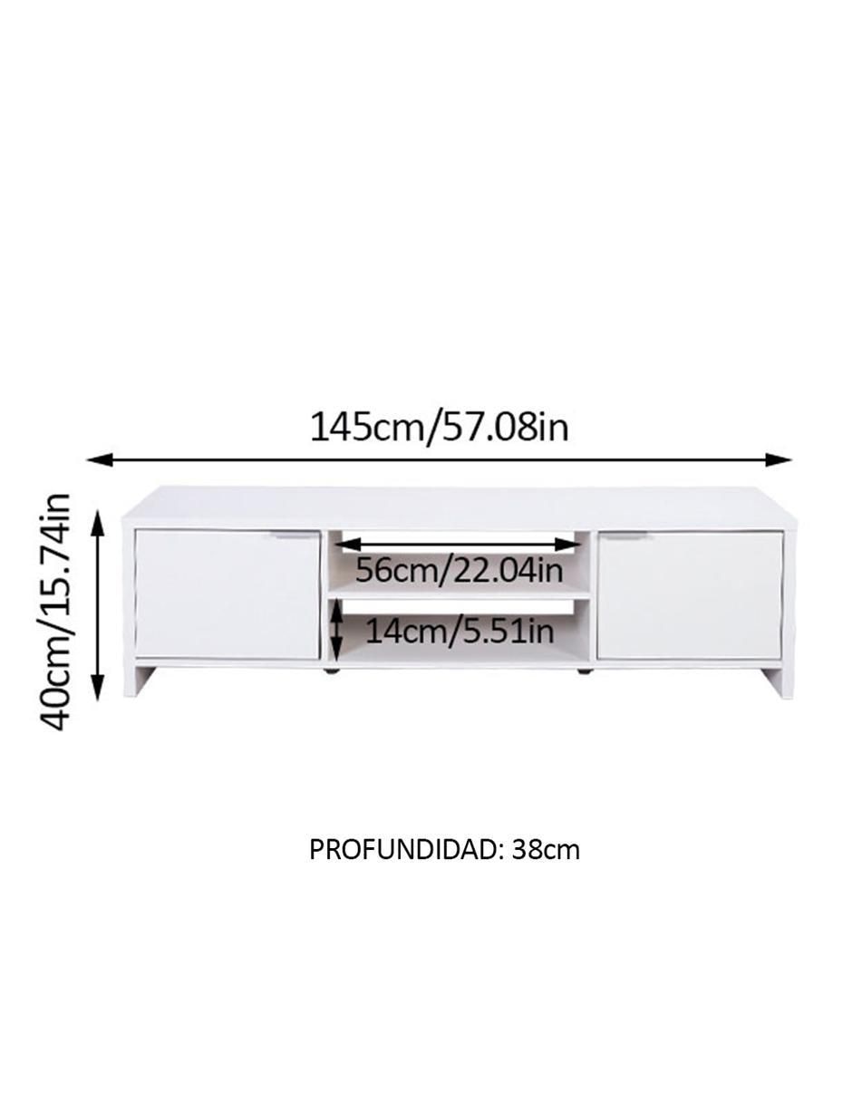 Mueble de tv armable 11