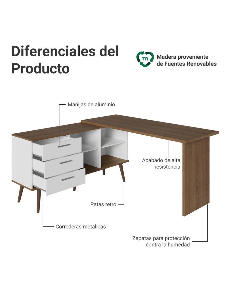 Escritorio armable Lisboa de MDP 3