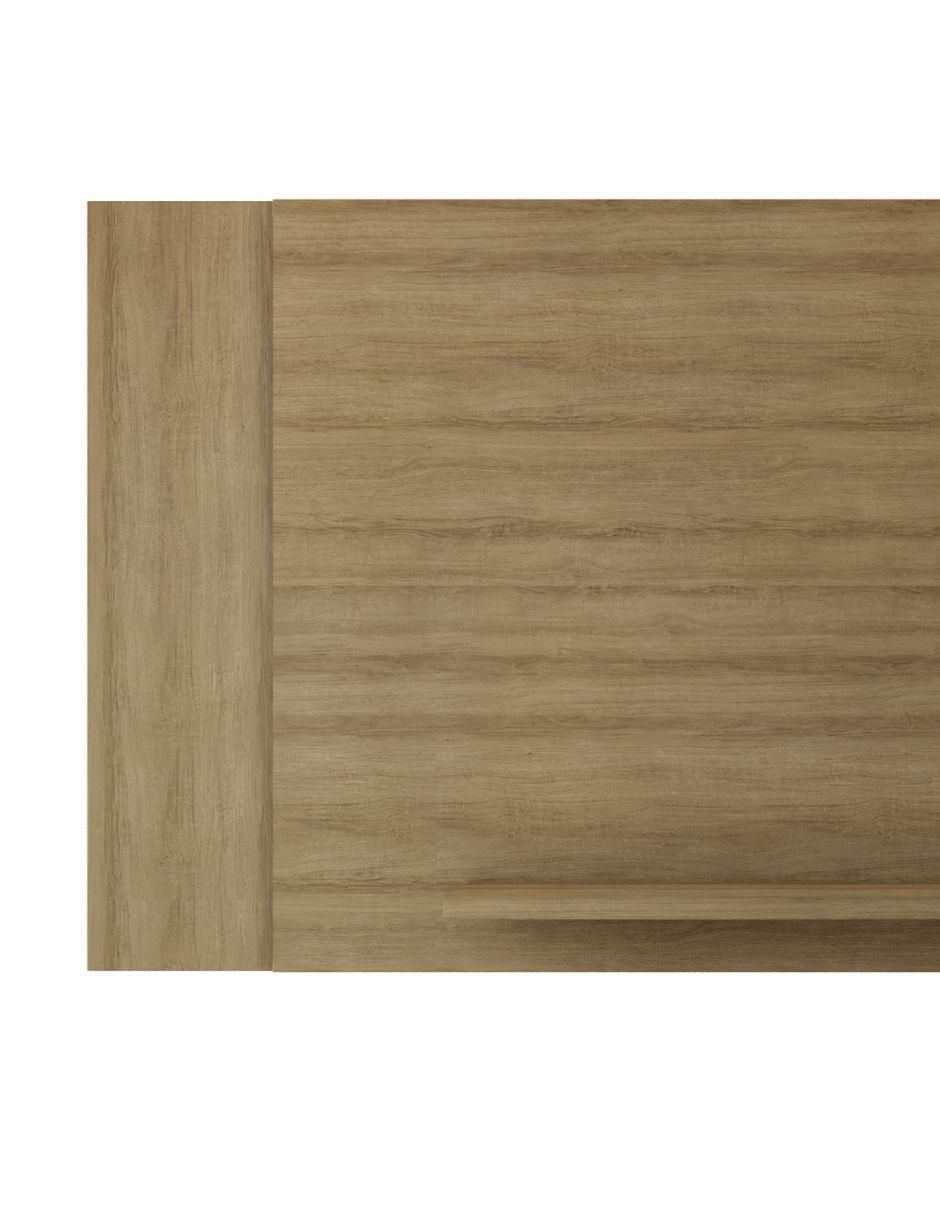 Mueble flotante para TV armable Capim de MDF 3
