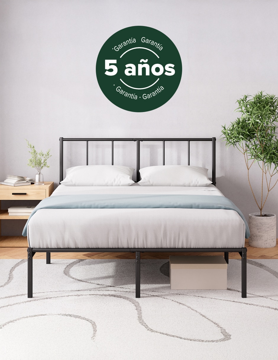 Base para cama armable Florence de acero inoxidable 5