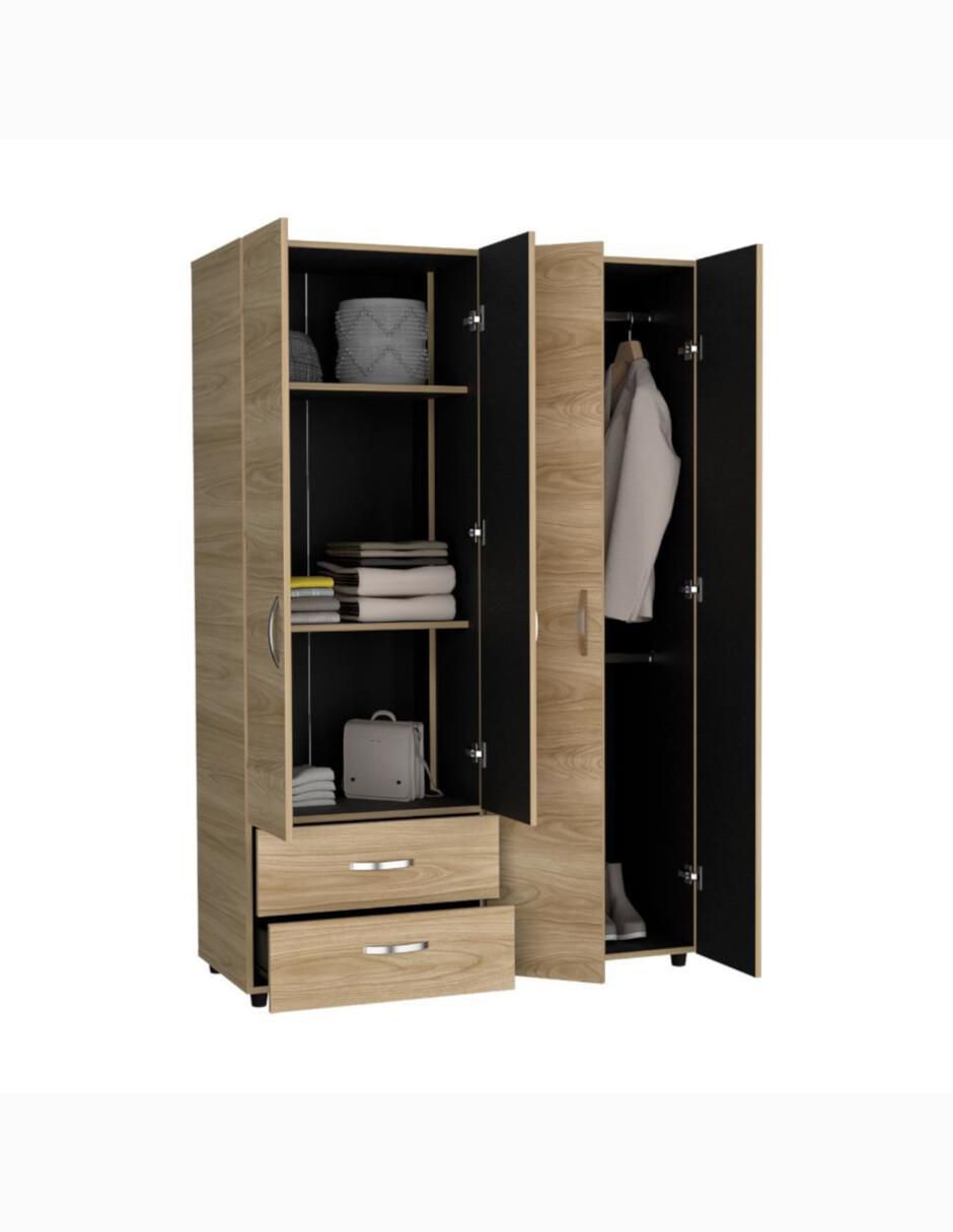Ropero armable Tanker Closet Beige de melamina 2