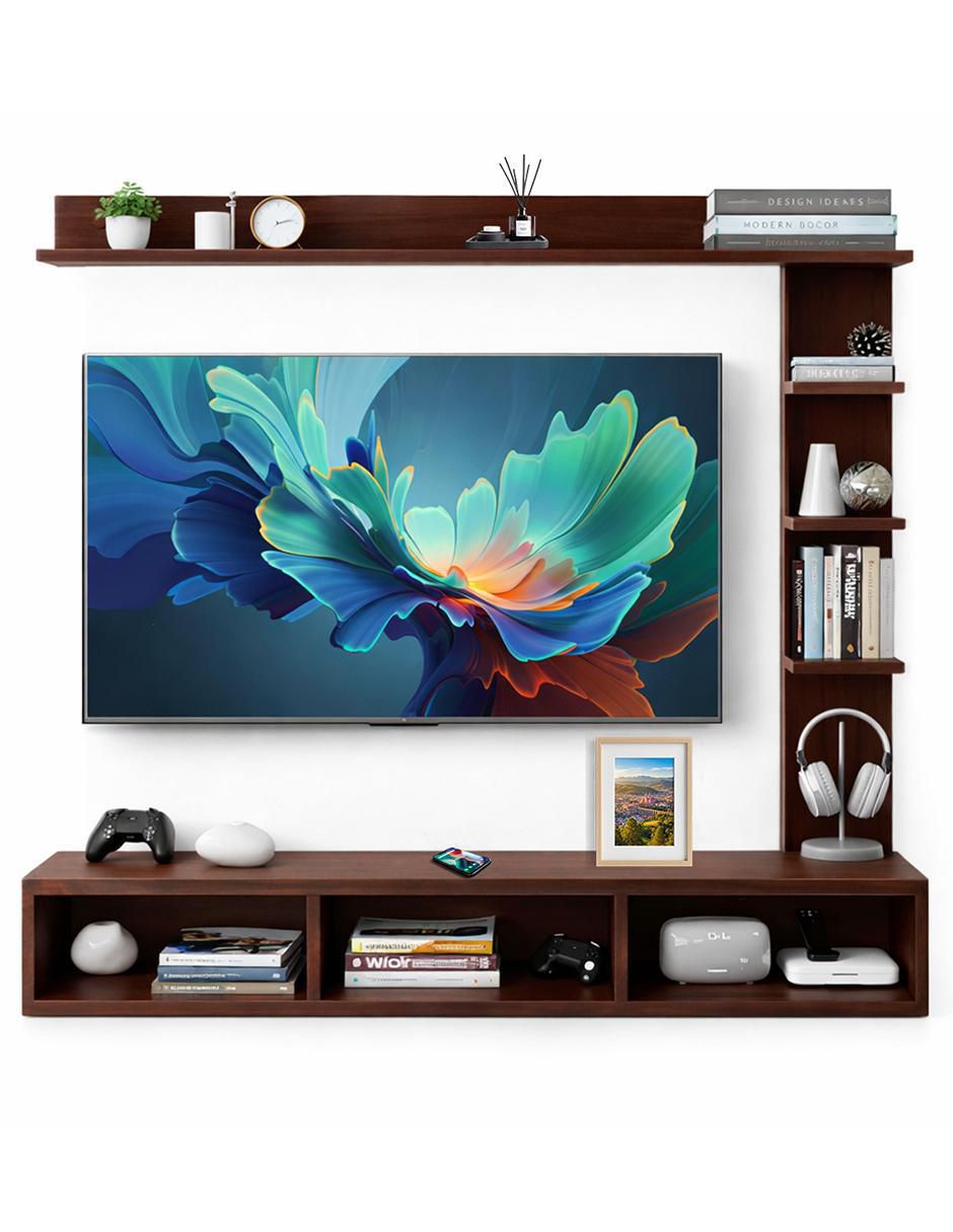 Mueble flotante para TV armable Muebles de melamina 4