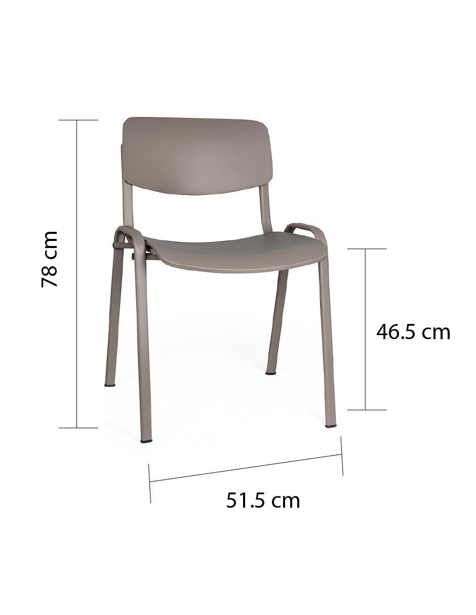 Silla 1 "piezas" offiho "de" polipropileno