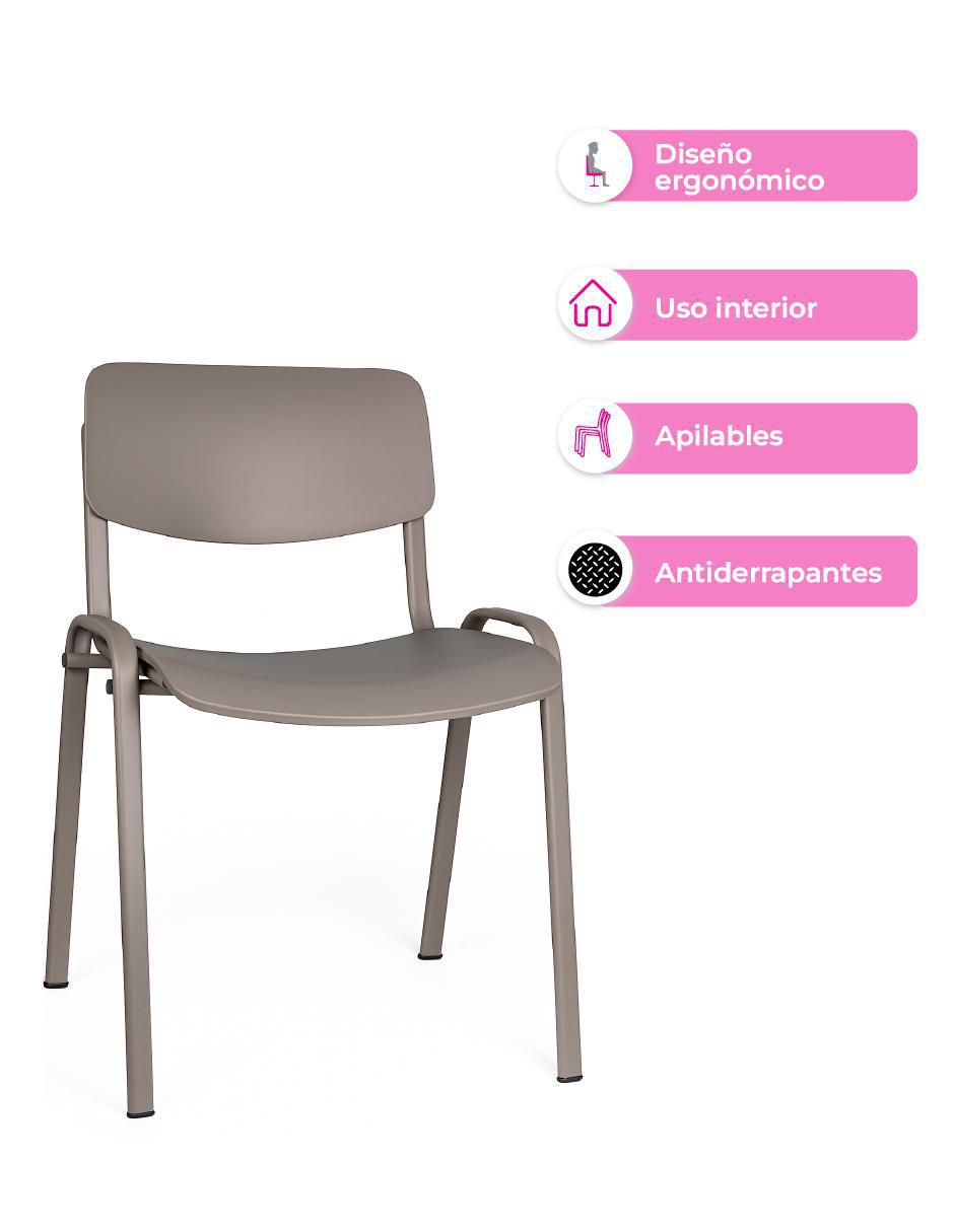 Silla 1 "piezas" offiho "de" polipropileno