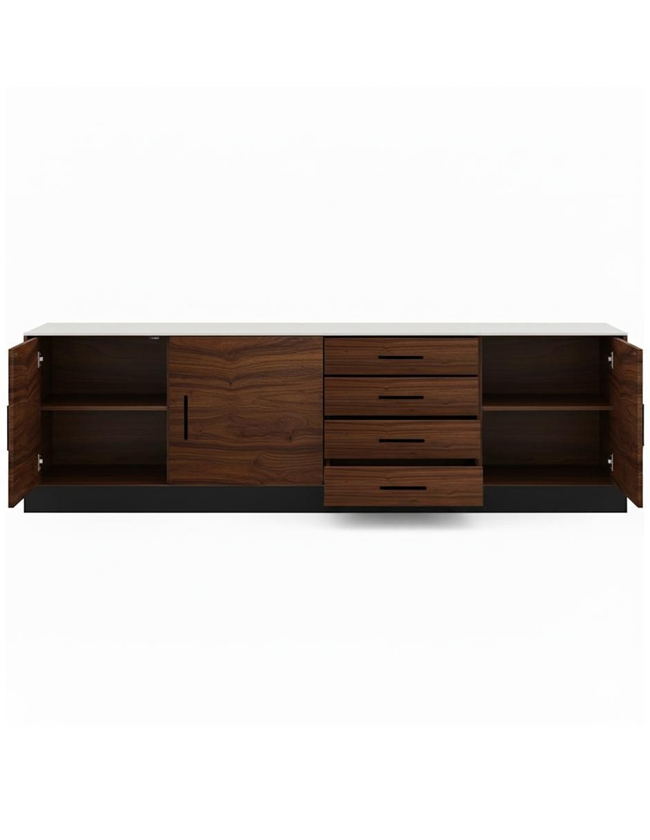 Mueble de TV armable 4