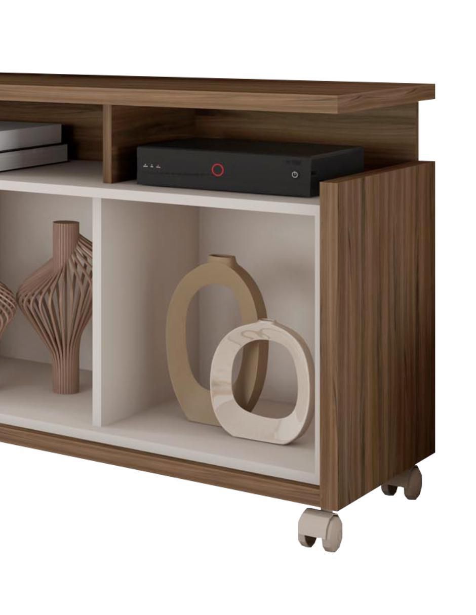 Mueble de tv armable Belo de madera 3