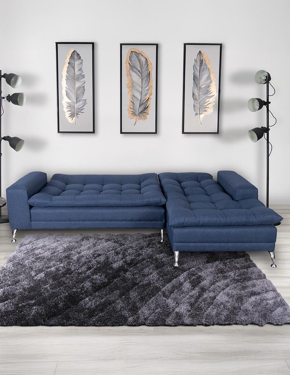 "futón/sofá cama" no carmen modular izquierda  m & e muebles "de" lino