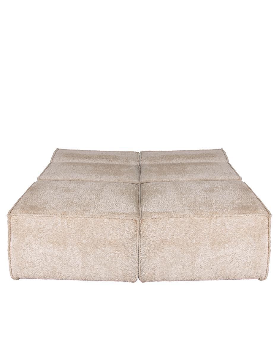 "futón/sofá cama" no fernanda individual con taburete. m & e muebles "de" tela