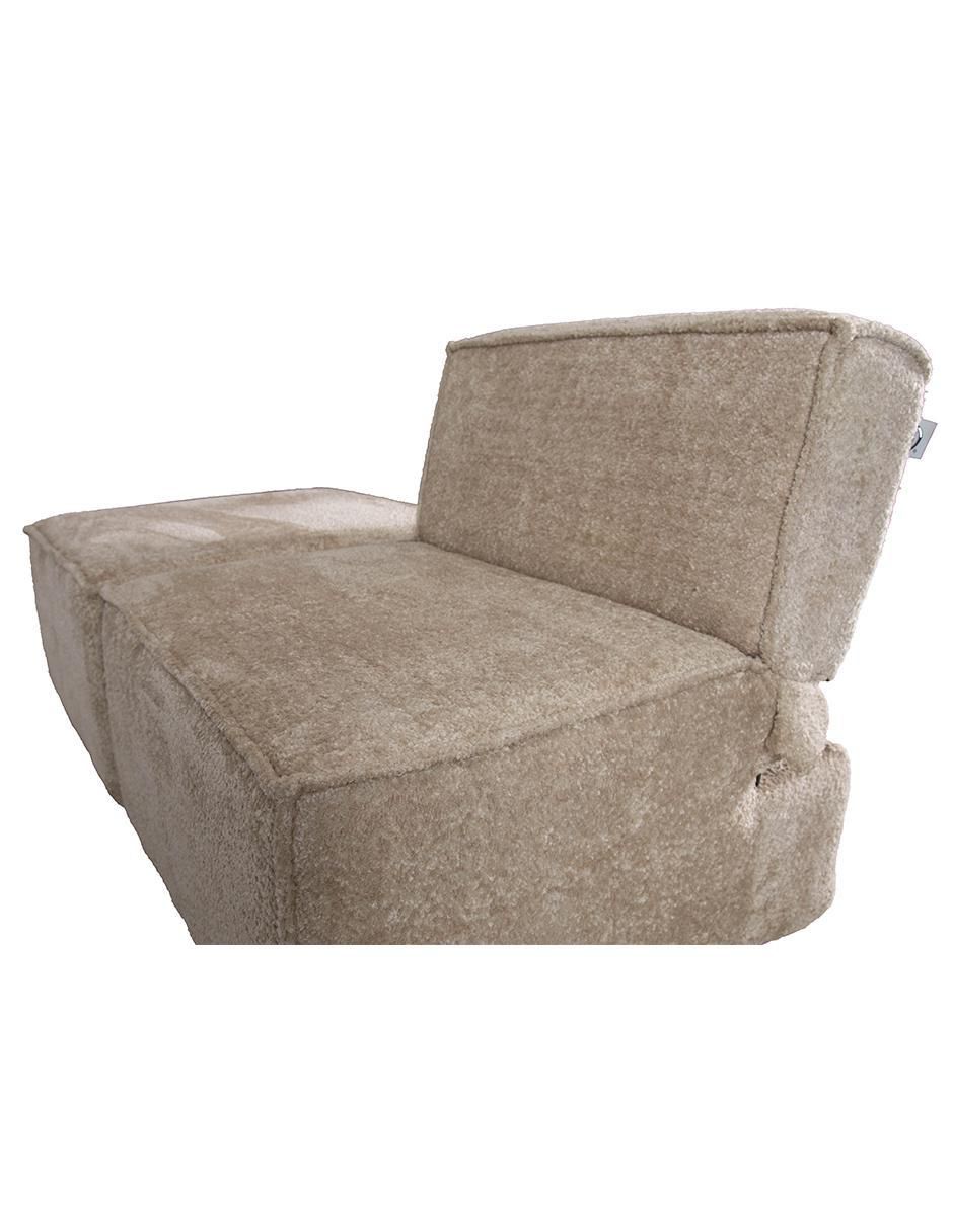 "futón/sofá cama" no fernanda individual con taburete. m & e muebles "de" tela