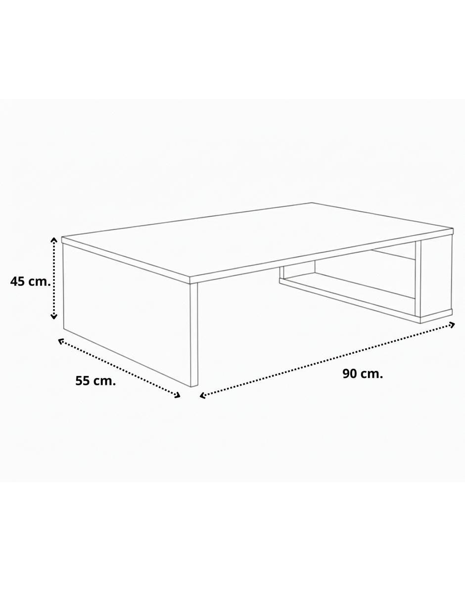 Mesa de centro armable 6