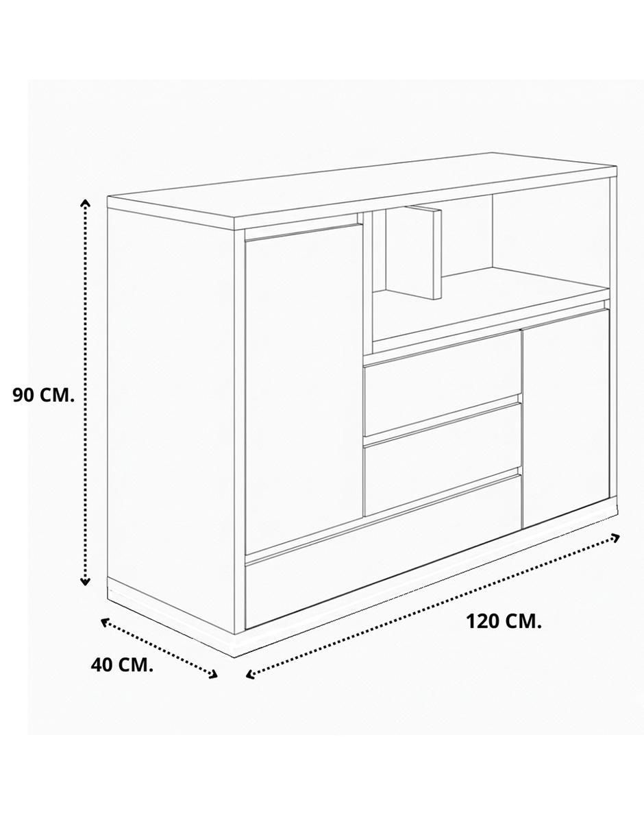 Credenza armable Muebles de melamina 6