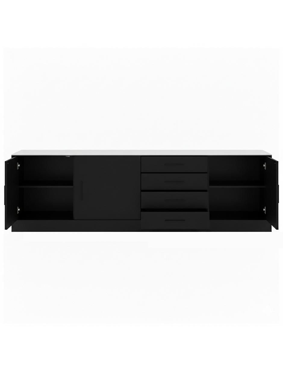 Mueble de TV armable Muebles de melamina 7