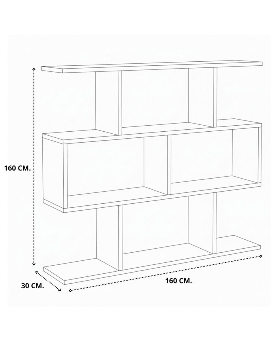 Librero armable Muebles de melamina 6