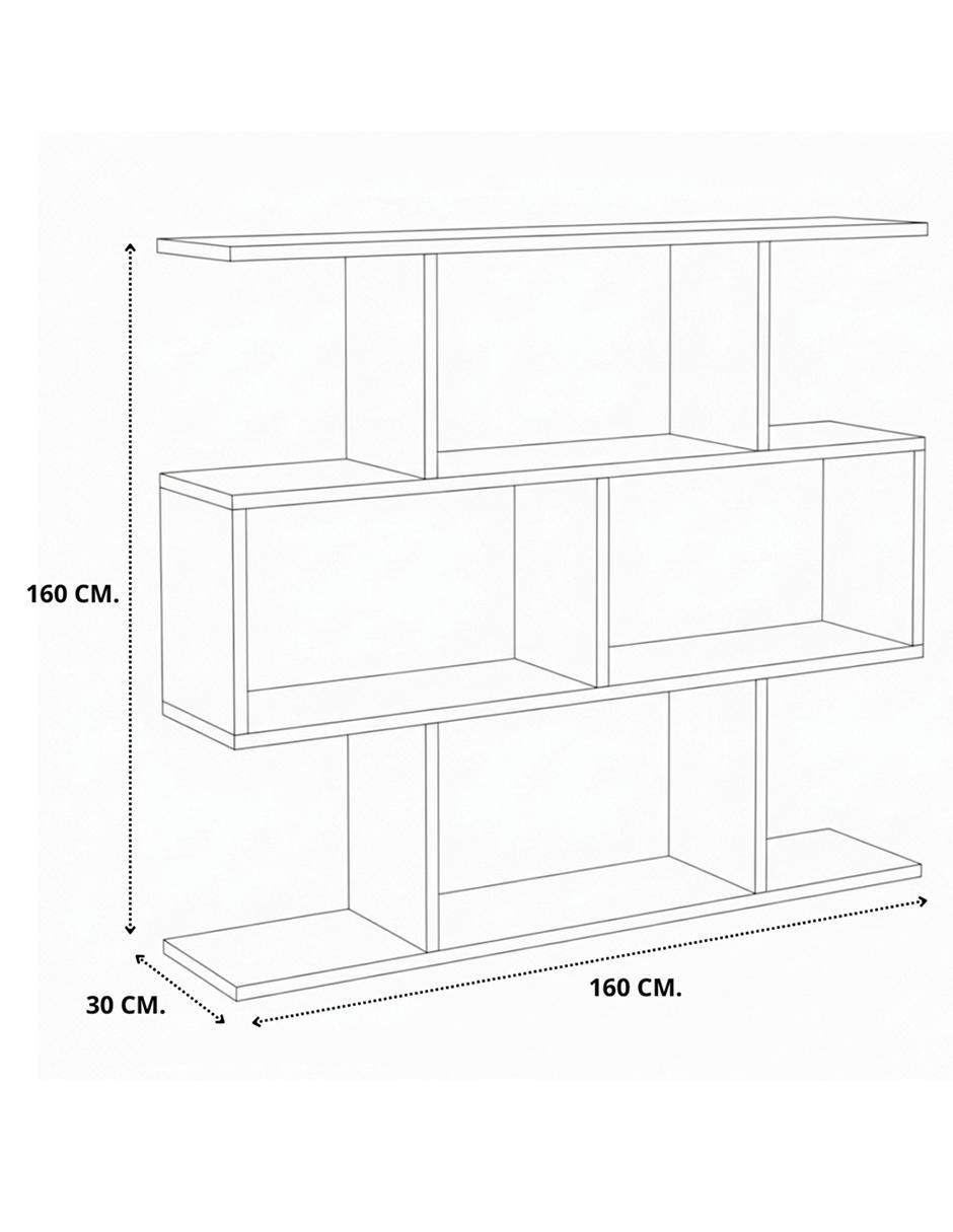 Librero armable Muebles de melamina 6