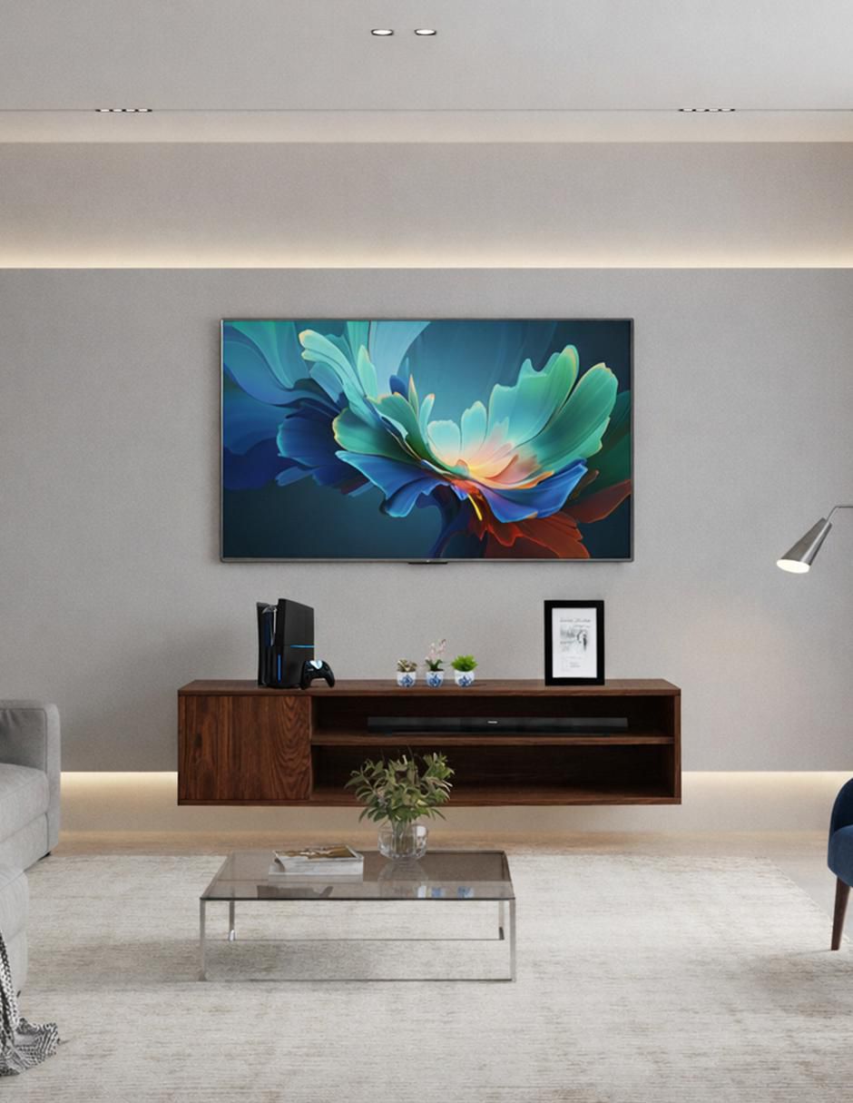 Mueble flotante para TV armable Muebles de melamina 4