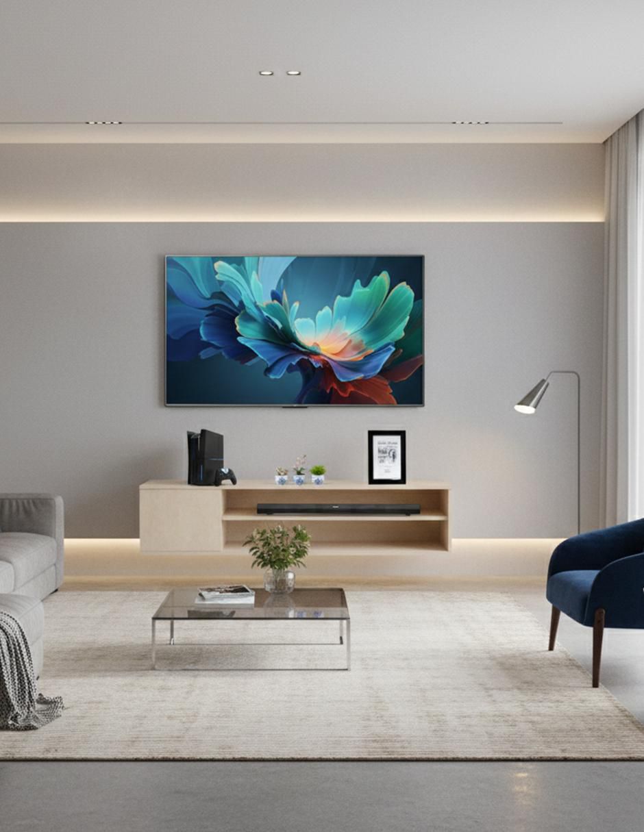 Mueble flotante para TV armable Muebles de melamina 4