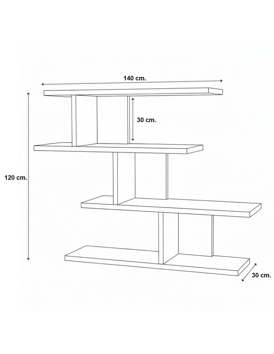 Repisa armable Muebles de melamina 5