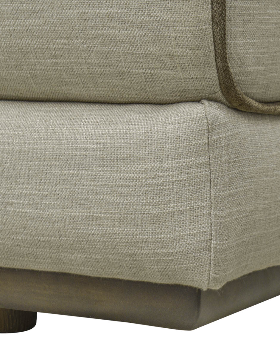 Love seat Carbajal de lino 8