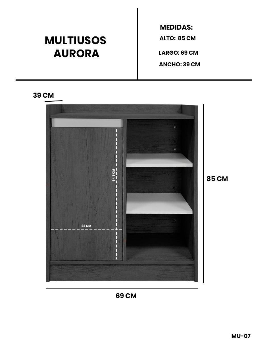 Bufetero sí aurora decomobil "de" mdf