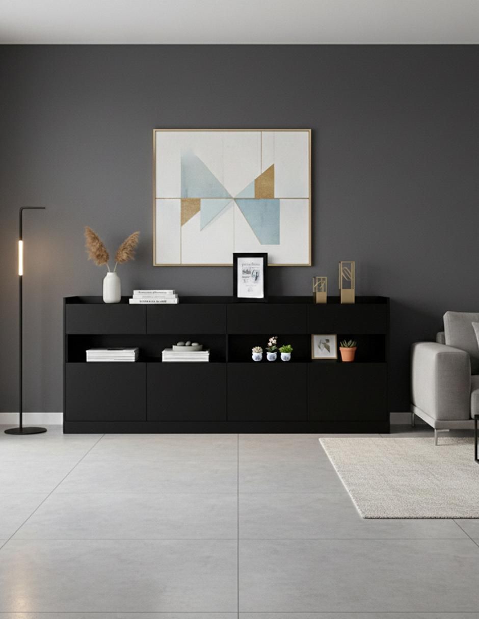 Credenza armable de melamina 4