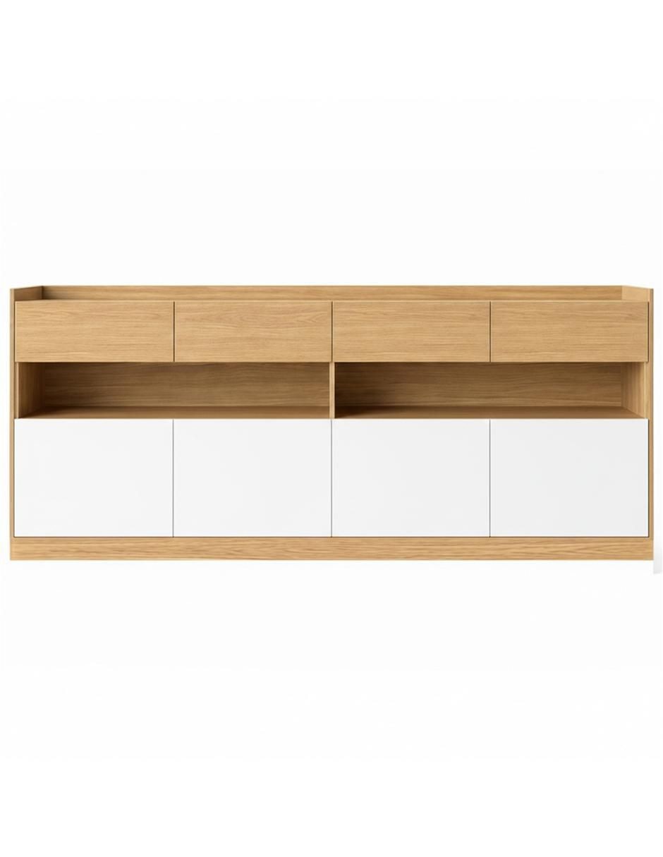 Credenza armable de melamina Credenza armable de melamina